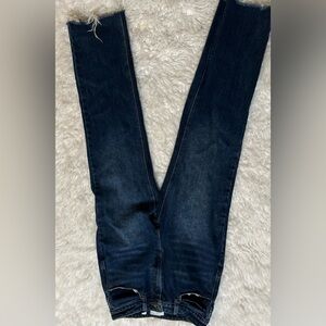 Women's Boyfriend Jeans in Dark Blue